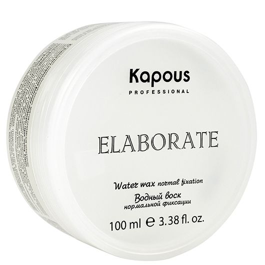 Aqueous wax of normal fixation "Elaborate" Kapous 100 ml